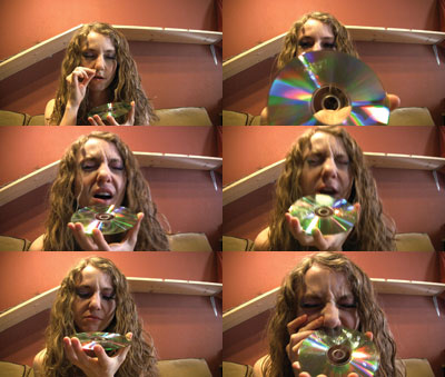Sneezing - And Blowing Nose on a CD